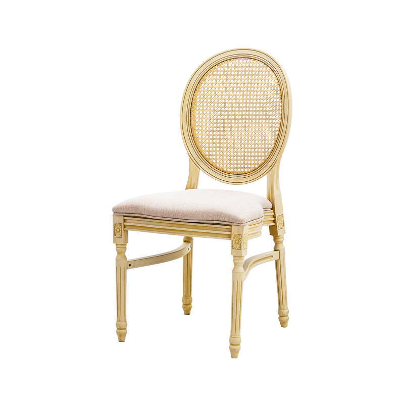 La chaise de mariage PALACE POLYWOOD blanchis