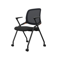 Chaise de conférence ERGON noire