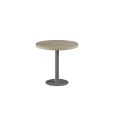 Table De Bistrot ALFA R gris Plateau Laminés