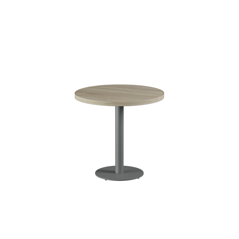 Table De Bistrot ALFA R gris Plateau Laminés