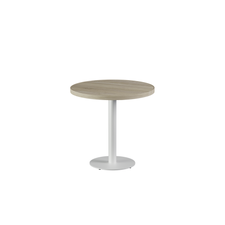 Table De Bistrot ALFA R blanc Plateau Laminés
