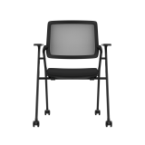Chaise de conférence OPTIMA CA noir-gris