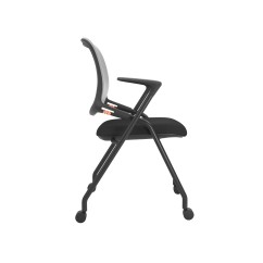Chaise de conférence ERGON noir-gris