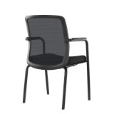 Chaise de conférence FORMO noire