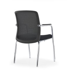 Chaise de conférence LENZO noire