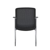 Chaise de conférence LENZO noir-gris