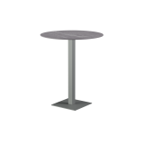 Table pour terrasse de brasserie ALFA Bar plateau gris en quartz fritté