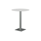 Table pour terrasse de brasserie ALFA Bar plateau gris en quartz fritté