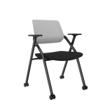 Chaise de formation OPTIMA CA noir et gris