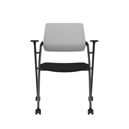 Chaise de formation OPTIMA CA noir et gris