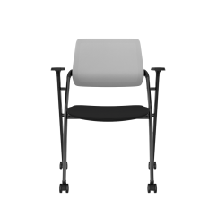 Chaise de formation OPTIMA CA noir et gris