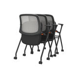 Chaise de formation ERGON noir-gris
