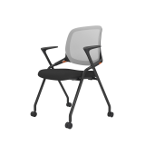 Chaise de formation ERGON noir-gris