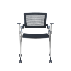 Chaise de formation FLOW noir-gris