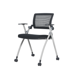 Chaise de formation FLOW noir-gris