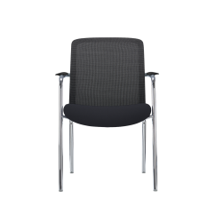 Silla de formación LENZO negra
