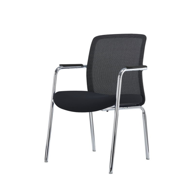 Silla de formación LENZO negra