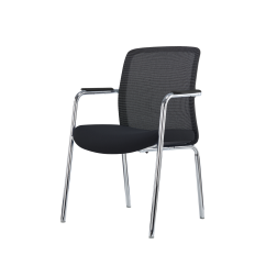 Silla de formación LENZO negra