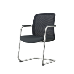 Chaise de formation QUADRA noire