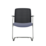 Chaise de formation QUADRA noir et gris