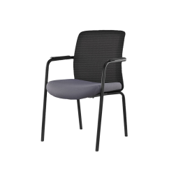 Chaise de formation FORMO noir-gris