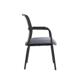 Chaise de formation FORMO noir-gris