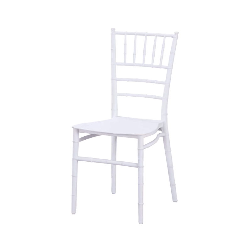 Chaise de mariage CHIAVARI TIFFANY SIMPLE blanc
