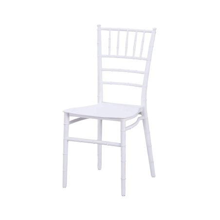 Chaise de mariage CHIAVARI TIFFANY SIMPLE blanc