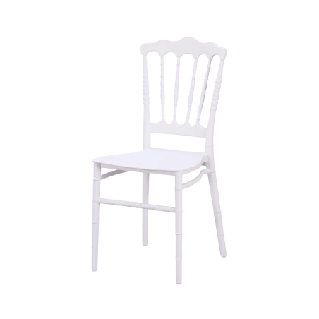 Chaise de mariage CHIAVARI NAPOLEON SIMPLE blanc