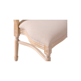Chaise de mariage MEDALION naturel blanchi