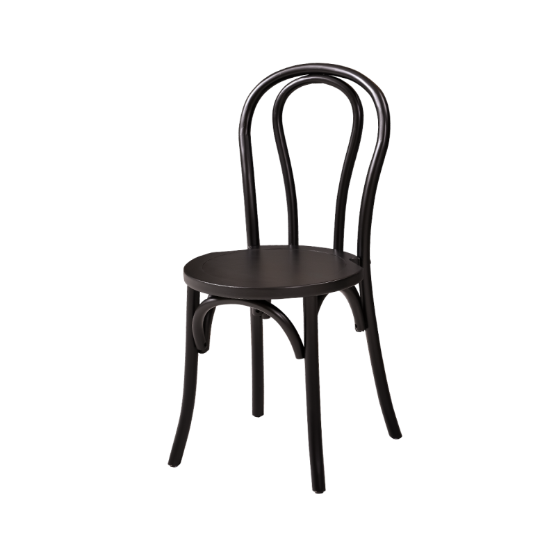 Chaise de mariage MONET WOOD noir