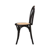 Chaise de mariage MONET WOOD RT noir