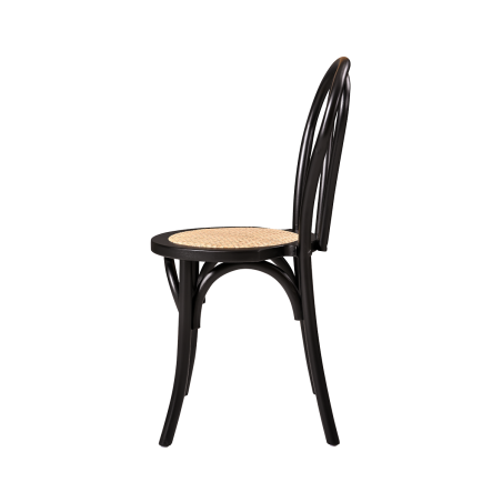 Chaise de mariage MONET WOOD RT noir