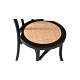 Chaise de mariage MONET WOOD RT noir