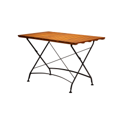 Table de jardin pour brasserie LARA 120x70 cm