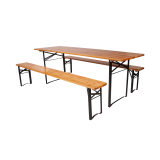 Tables de brasserie WOODY 180x50 CM