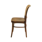 La chaise de restaurant en bois LOOMI 811 aux noix