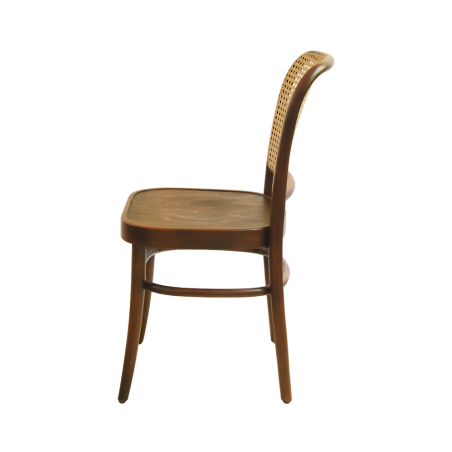 La chaise de restaurant en bois LOOMI 811 aux noix