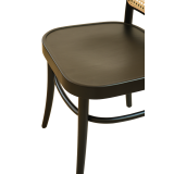 La chaise de restaurant en bois LOOMI 811 noir