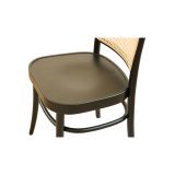 La chaise de restaurant en bois LOOMI 811 noir