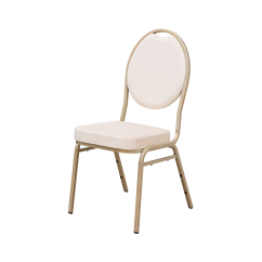 Chaise de banquet et de réception HERMAN MODERN Beige Velours