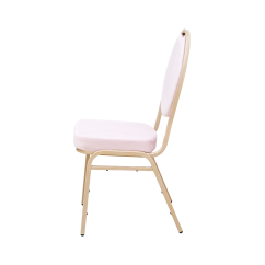 Chaise de banquet et de réception HERMAN MODERN Rose Velours