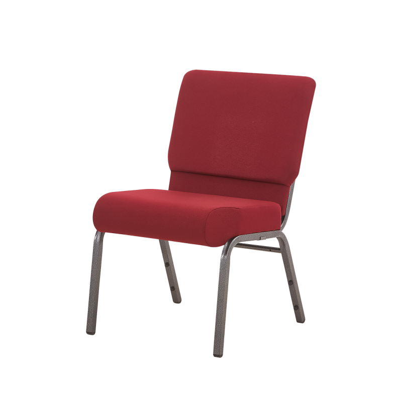 Chaise d'église AMBASSADOR rouge