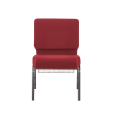 Chaise d'église AMBASSADOR rouge