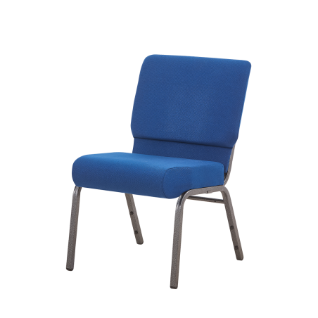 Chaise d'église AMBASSADOR bleu marine