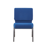 Chaise d'église AMBASSADOR bleu marine