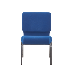Chaise d'église AMBASSADOR bleu marine