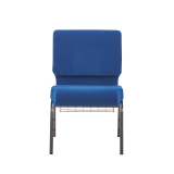 Chaise d'église AMBASSADOR bleu marine