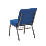 Chaise d'église AMBASSADOR bleu marine