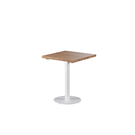 Table avec plateau en chêne ALFA R blanc